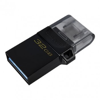 Флеш-накопитель 32GB 3.2 Kingston DTDUO3G2/32GB, черный