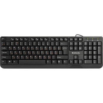 Клавиатура проводная Defender OfficeMate HM-710 RU черный