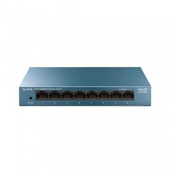 Коммутатор 8 портовый TP-Link LS-108G 10/100/1000 Мбит/с