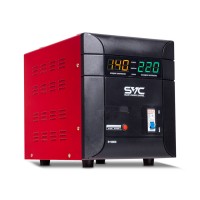 Стабилизатор SVC R-5000, 5000ВА/5000Вт, диапазон 140-260В, Выходное напряжение 220В +/-7%