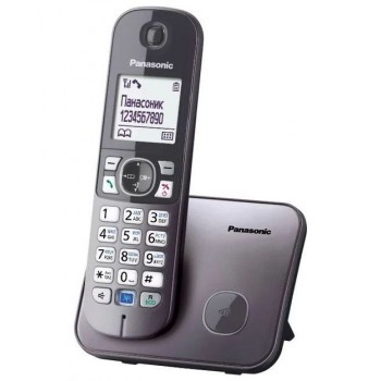 Радиотелефон PANASONIC KX-TG6811(RUM) серый металик