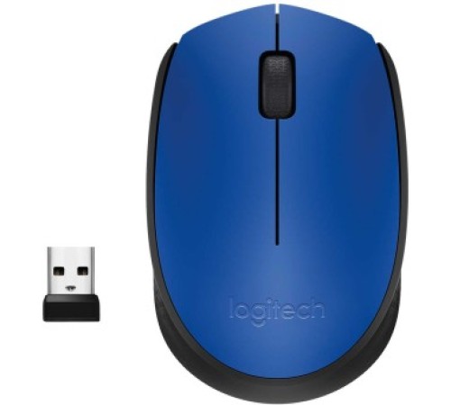 Мышь беспроводная Logitech M171 Blue