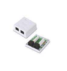 Розетка 2-port RJ-45 ship A-168