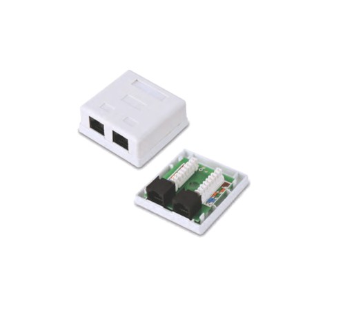 Розетка 2-port RJ-45 ship A-168 Розетка 2-port RJ-45 ship A-168