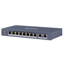 Hikvision DS-3E010P-E/M(B) Коммутатор 8-портовый неуправляемый PoE