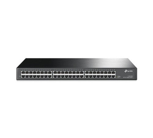 Коммутатор 48 port TP-Link TL-SG1048, 10/100/1000 Мбит/с, 19 дюймовый стоечный, металл, 1U